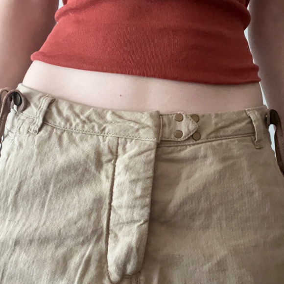 Maison Scotch "La Femme Selon Marie" Pants with Suspenders – Women's Petite - Picture 6 of 15